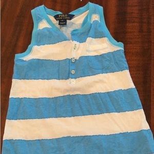 Ralph lauren girls 6/6x tank